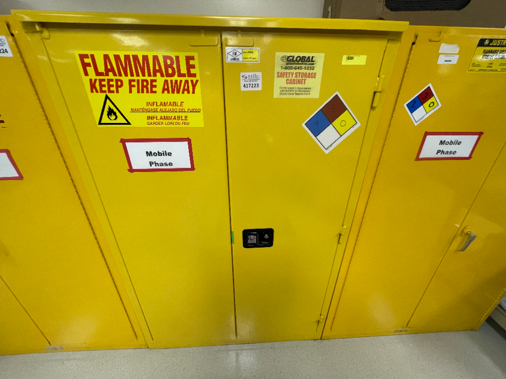 Image of Global Industrial 45 Gallon Flammable Storage Cabinet
